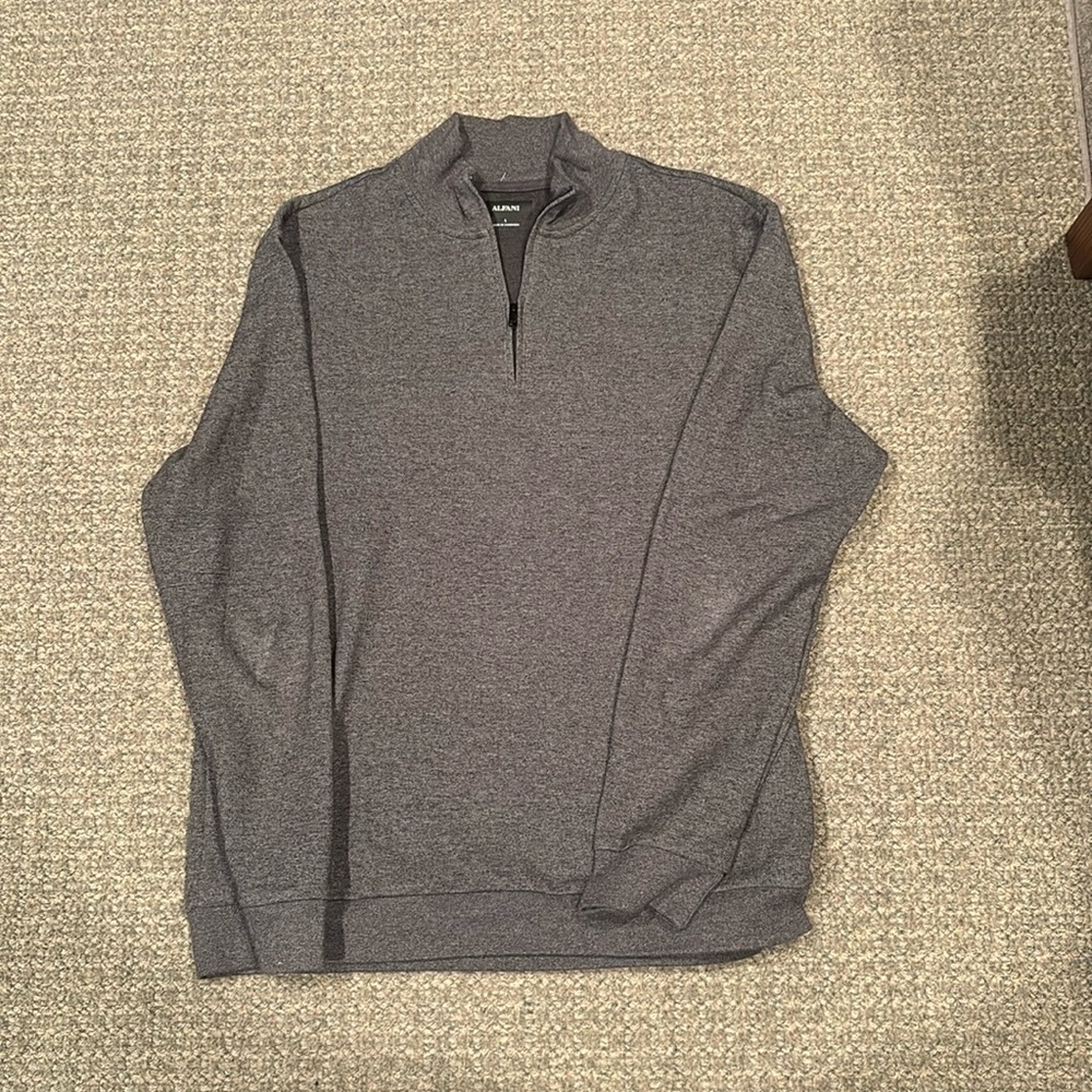Alfani Mens Quarter Zip